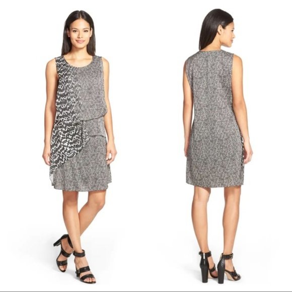 Kobi Halperin Snake Python Print Silk Sleeveless Blouson Dress - Picture 1 of 6